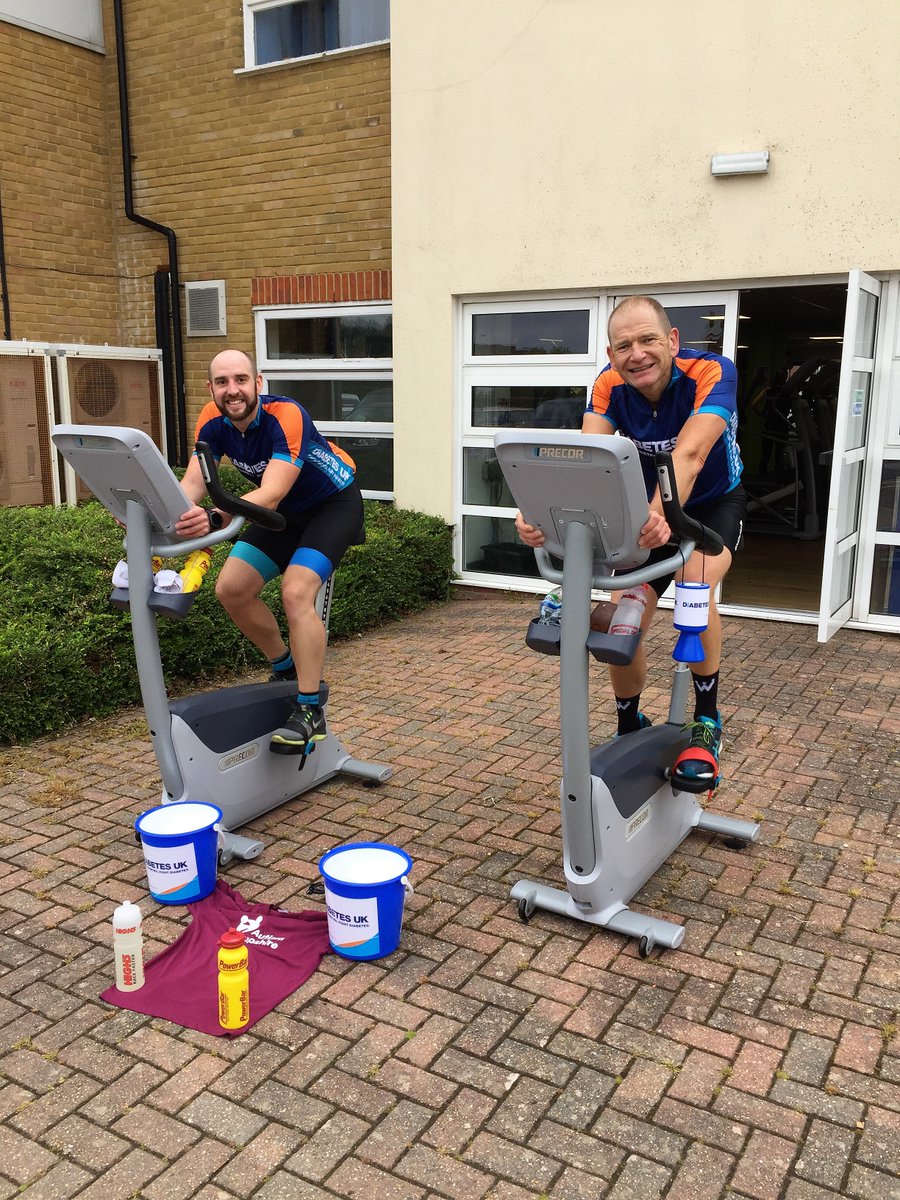 #10KCalorieChallenge team for <a href="/DiabetesUK/">Diabetes UK</a> &amp; <a href="/HampshireAutism/">AutismHampshire</a> on a training run today for their 22 July event uk.virginmoneygiving.com/fundraiser-web….