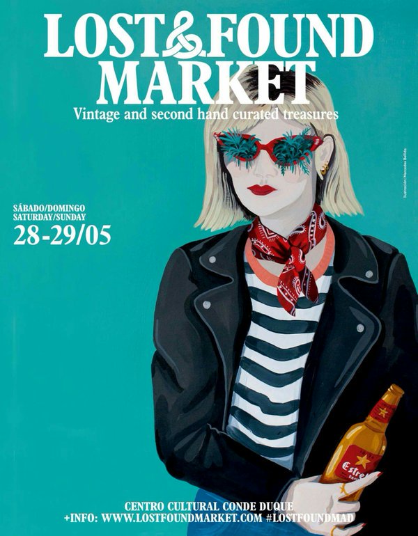 PolixenaM's tweet photo. #FelizSabado de #LOSTFOUNDMAD en @CondeDuqueMAD #LostFoundMarket #Market #Vintage #Retro #Plan #Ocio #Salir #PlanenMadrid #Madrid. 27-28M. https://t.co/hMtOMtUbBZ
