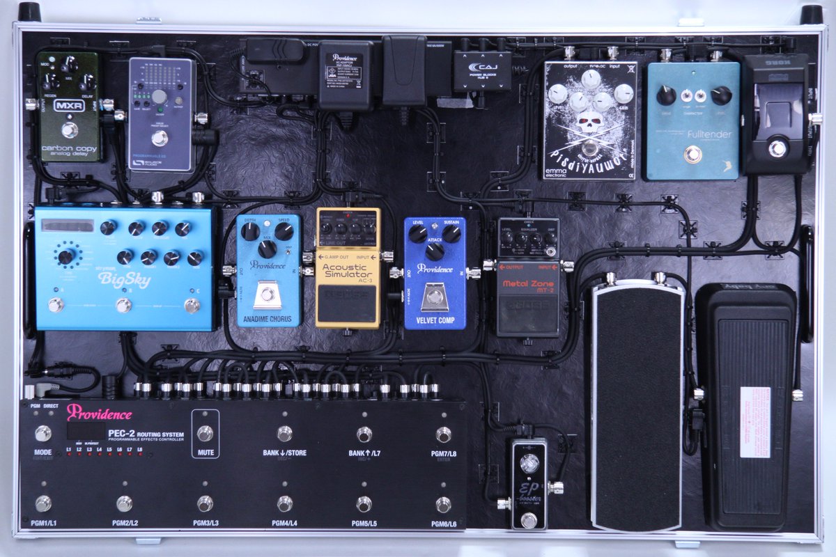 エフェクターボード製作