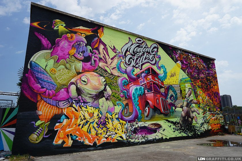 #NotToBeMissed Meeting of Styles 2017 <a href="/MOS_UK/">MeetingOfStylesUK</a> Block Party &amp; Fundraiser @Nomadic_Gardens THIS #WEEKEND in #London > LDNGraffiti.co.uk/events/170224_…