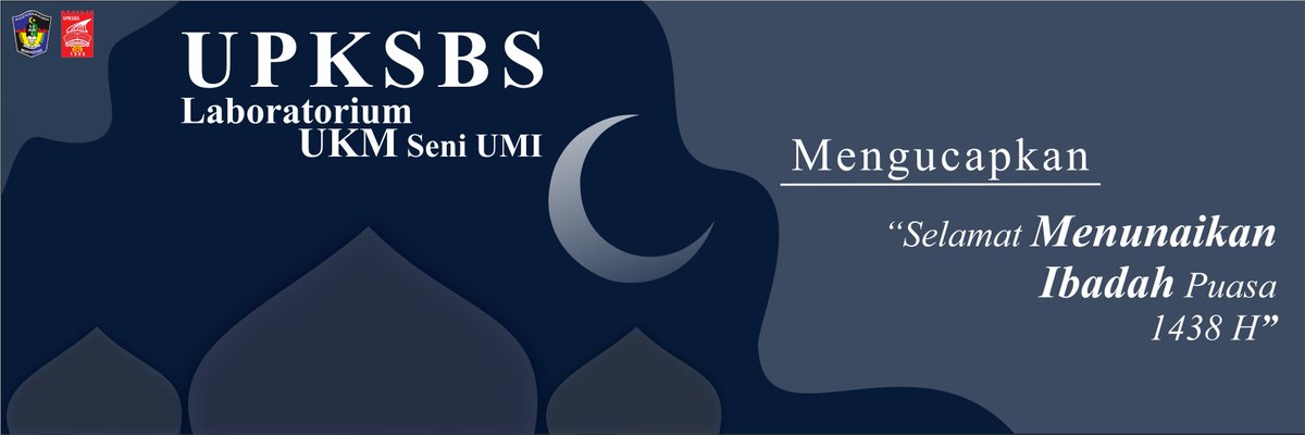 Keluarga Besar UPKSBS UMI Mengucapkan " Selamat Menunaikan Ibadah Puasa 1438 Hijiriah "

#ramadhan2017
#upksbsumi
#besardengankarya