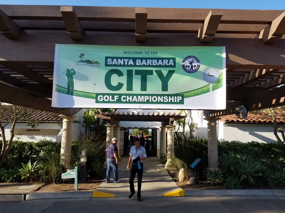 sbmunigolf's tweet photo. It's official, the Santa Barbara City Golf Championship have begun, come out and watch some great competition. https://t.co/20cWSlM2Uc