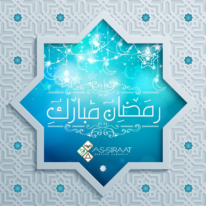 assiraattrust's tweet photo. #RamadanMubarak May Allah bestow upon you &amp; your family ease, blessings and mercy during this special month
#Ramadan #Assiraat #BeTheChange https://t.co/rx2CsA8l4W