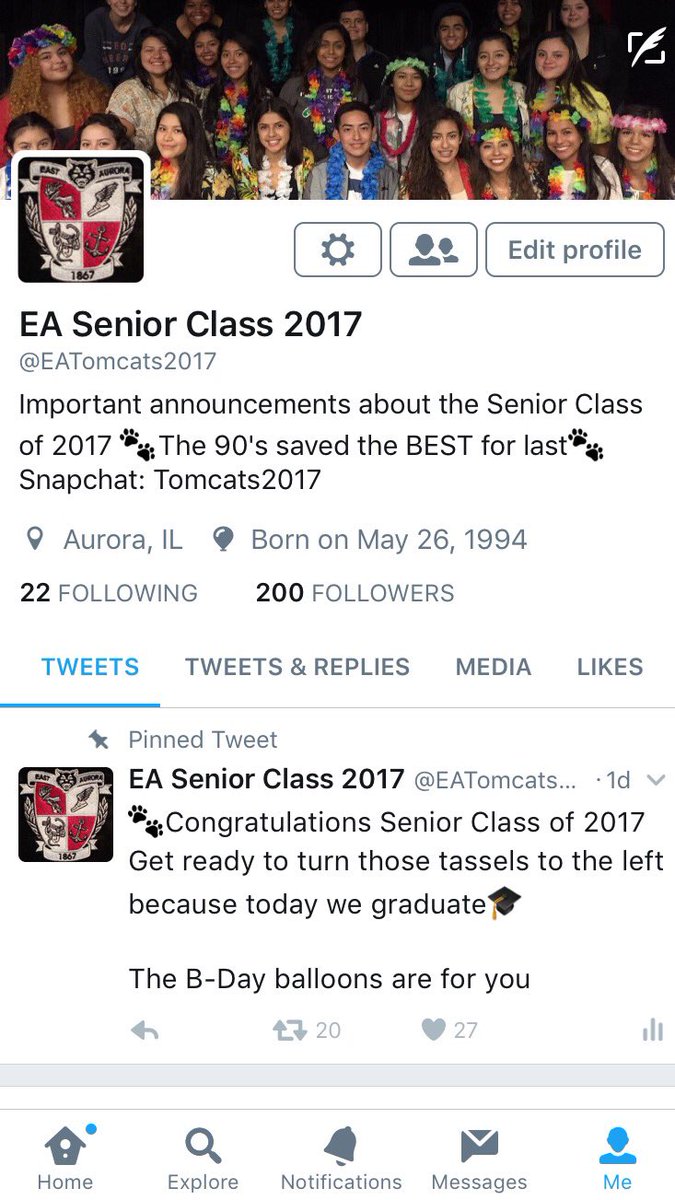 EATomcats2017's tweet photo. And just like that we're now Alumi of the Class of 2017 🎓
Congratulations Graduates remember that:
🐾Once a Tomcat Always a Tomcat🐾 https://t.co/R2AfYwIwoH