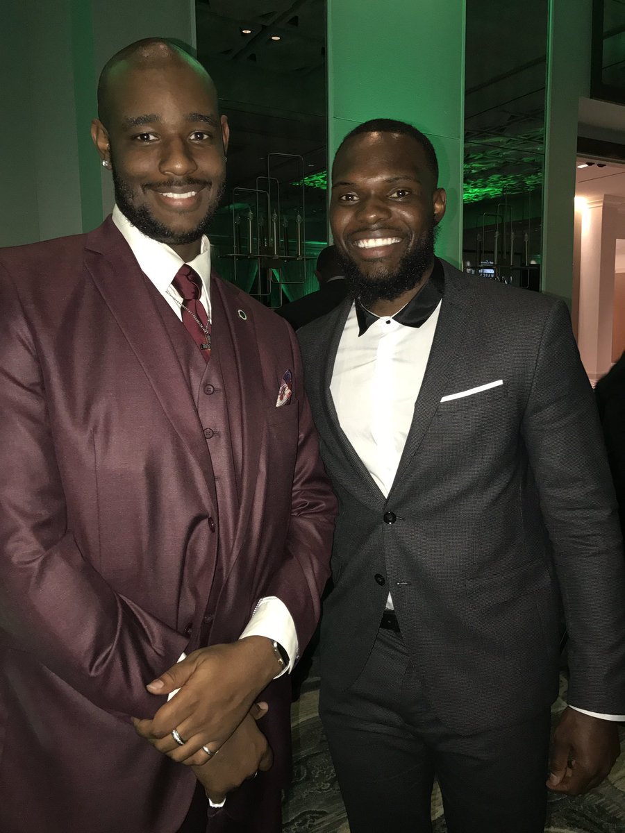 KingCarter417's tweet photo. The @Kam_Chancellor Gala was great. Got the chance to talk wit the humble guy and other great ppl https://t.co/q7IZ1seORh