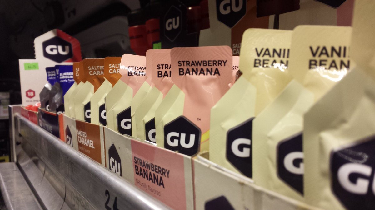 Gels, #stroopwafels and chews all lined up for you! #guforit and #savetimeridemore