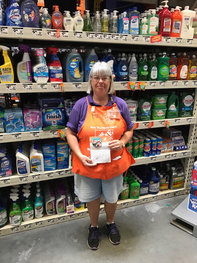 Much appreciation for the focus Kathy places upon in-stock and taking ownership of the cleaning aisle.