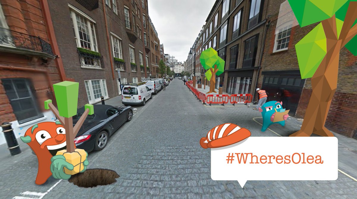 curioxyz's tweet photo. 📣#LondonTreeWeek Clue Klaxon📣 This street has no less than 6 olive trees. Do you know where it is? https://t.co/BjtVCVnclK Join the hunt🌳🕵️🔎 https://t.co/zaiR7PEhAY