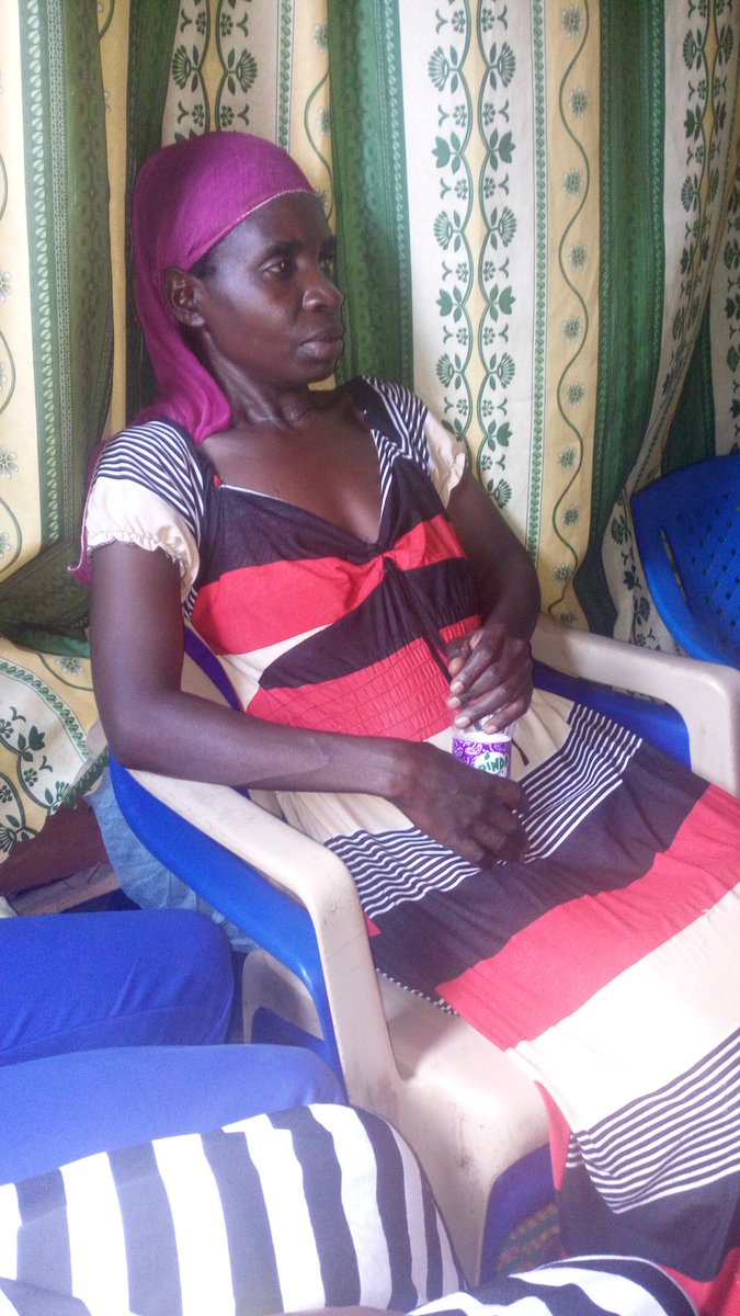 rotaractladies's tweet photo. Having a home visit in kyebando, supporting a throat cancer survivor Nassazi Dinah. #RLAW17 #TeamGreen @rctlakevictoria @RUTAMU2 @rctnansana https://t.co/L1tDK1DLWC