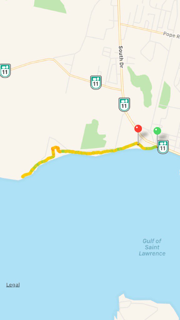 marklink's tweet image. I ran outdoors for 5.00 KM with the Workout app on my #AppleWatch.