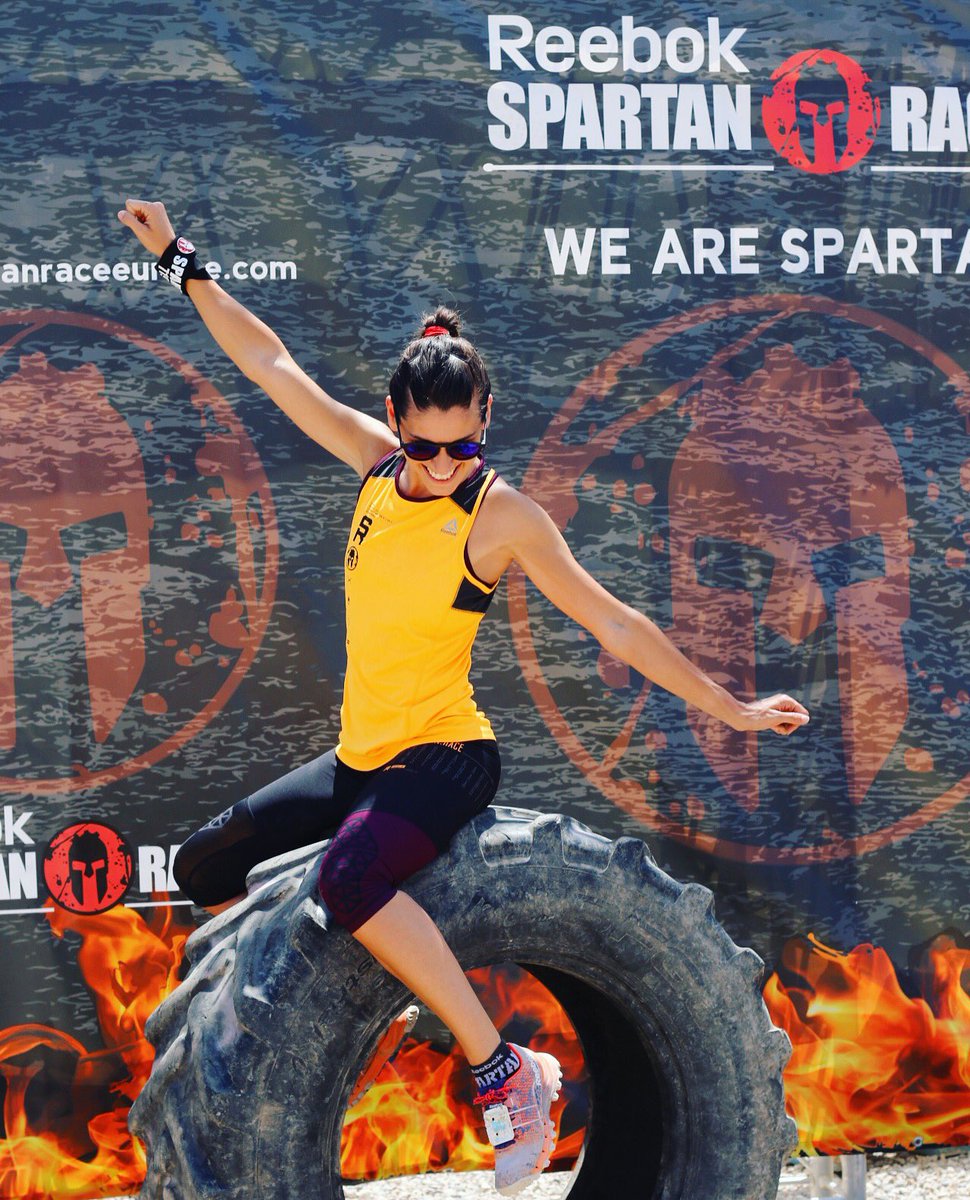 I'm Ready #ReebokSpartanRace 🔥 #BeMoreHuman #spartanracebarcelona #reebok #reebokwomen #lescomes
