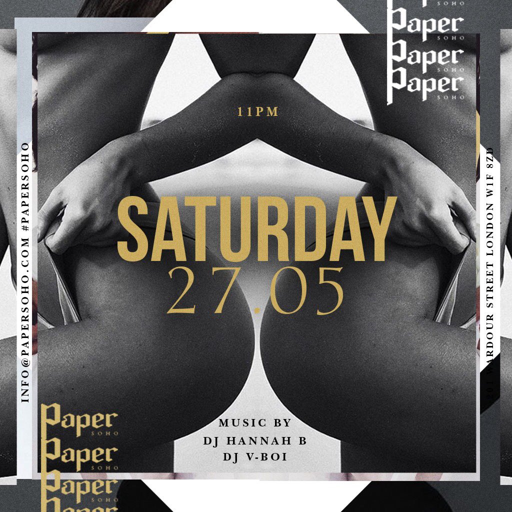 DJVboi's tweet photo. 🎵How to party yeah, we know how to party🎵

See y'all at @papersoho tonight!!! 

#saturdaynight #london #papersoho #paperdolls #djlife https://t.co/eZI4Z1Oftq