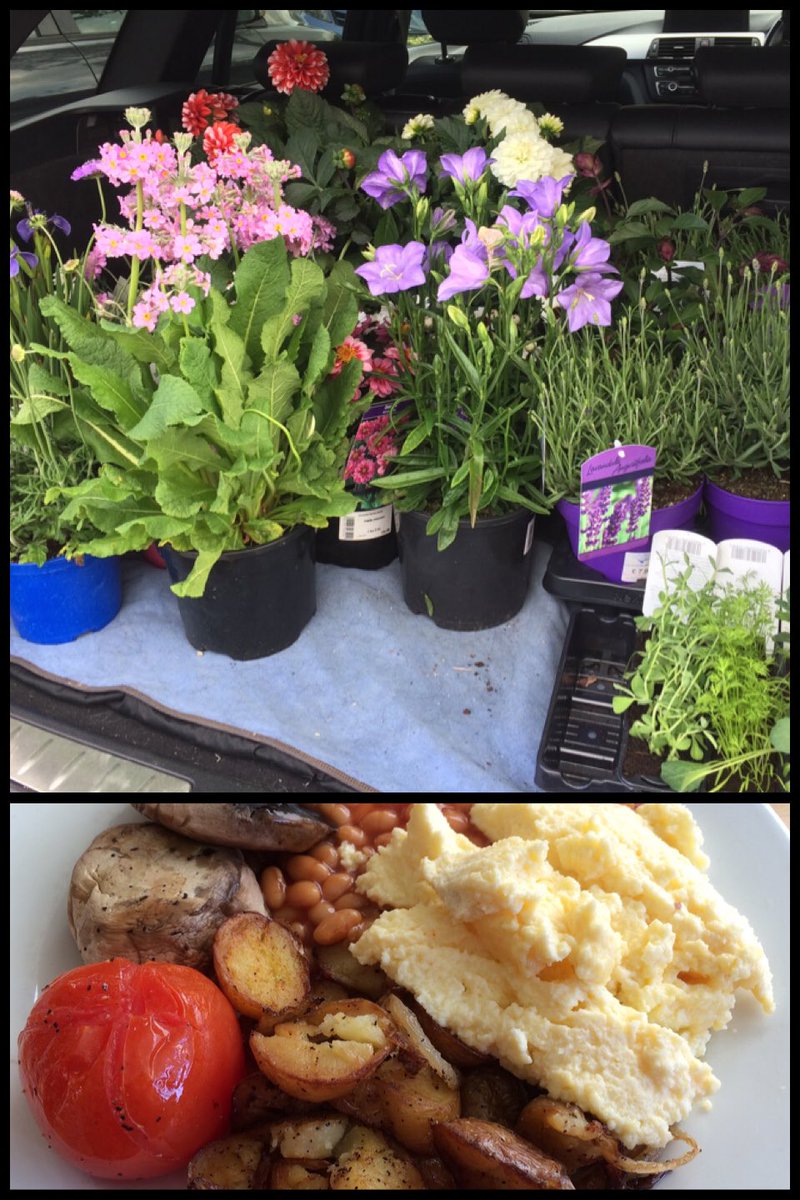 Lovely morning with my mum and sister #gardening #northwales #vegetarian breakfast <a href="/bathingbeauty1/">Bathing Beauty Skincare</a> now to make our new set <a href="/Home_And_Gift/">Home & Gift Harrogate</a>