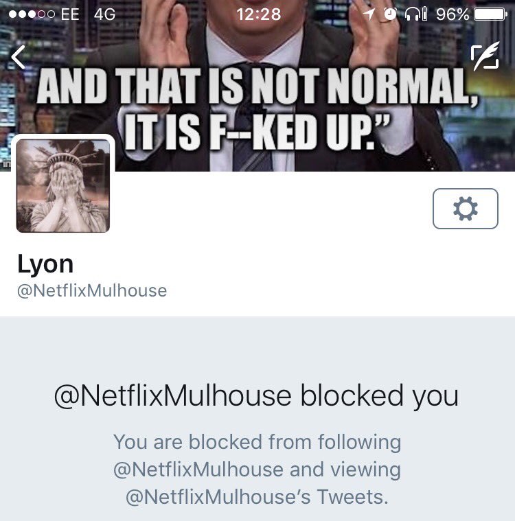 cpnStarkiller's tweet image. And rather than condemn all #terrorism, one person #BlocksMe...