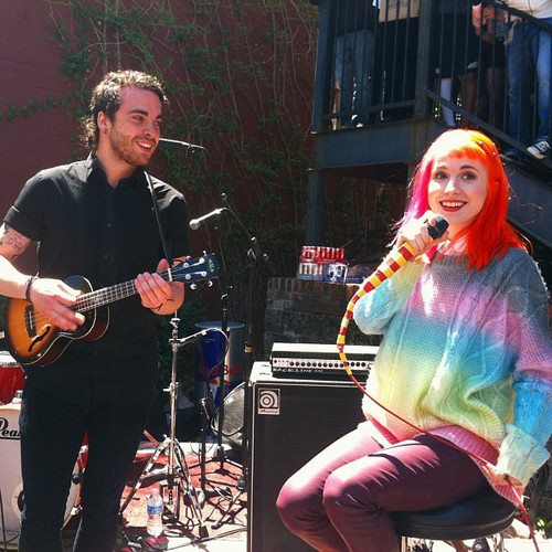 Taylor York as After Laughter lyrics and Hayley Williams as After Laughter music