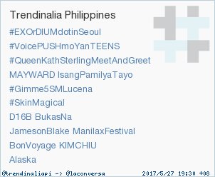 Trendinalia Philippines 🇵🇭 tweet media