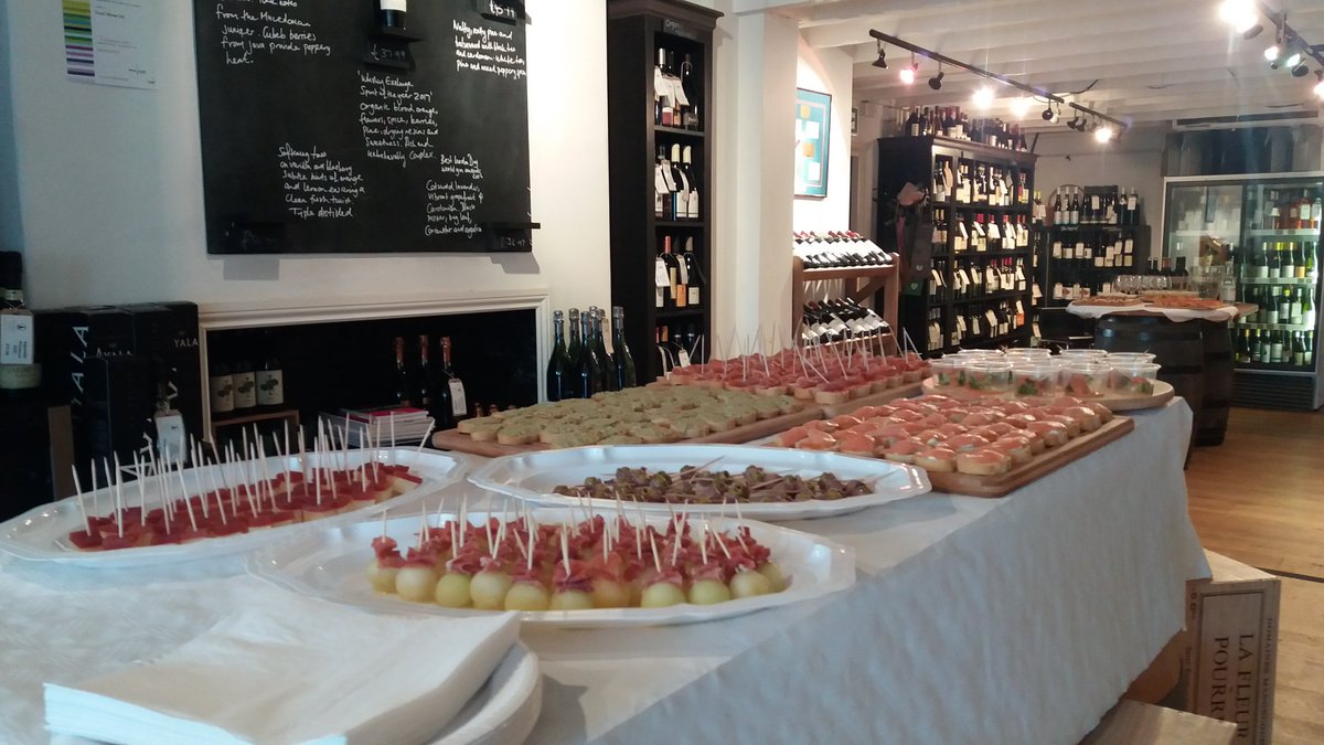 las_tapitas's tweet photo. @TivoliWines It was a real pleasure providing a little extra Spanish flavour to your tasting. https://t.co/9l7YO5XSiy