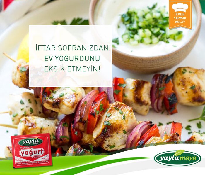 MayaYayla's tweet photo. Uzmanlar diyor ki; İftar sofralarında özellikle ev yoğurdu iftar sofralarınızın vazgeçilmez lezzet ve sağlık kaynağı https://t.co/io7ueWoOZF