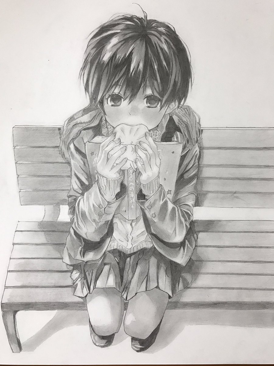Twitter இல よっき 律ちゃん描きました いい感じに出来てよかったー 9巻が最高すぎて何回も読んでるw 模写 僕らはみんな河合荘