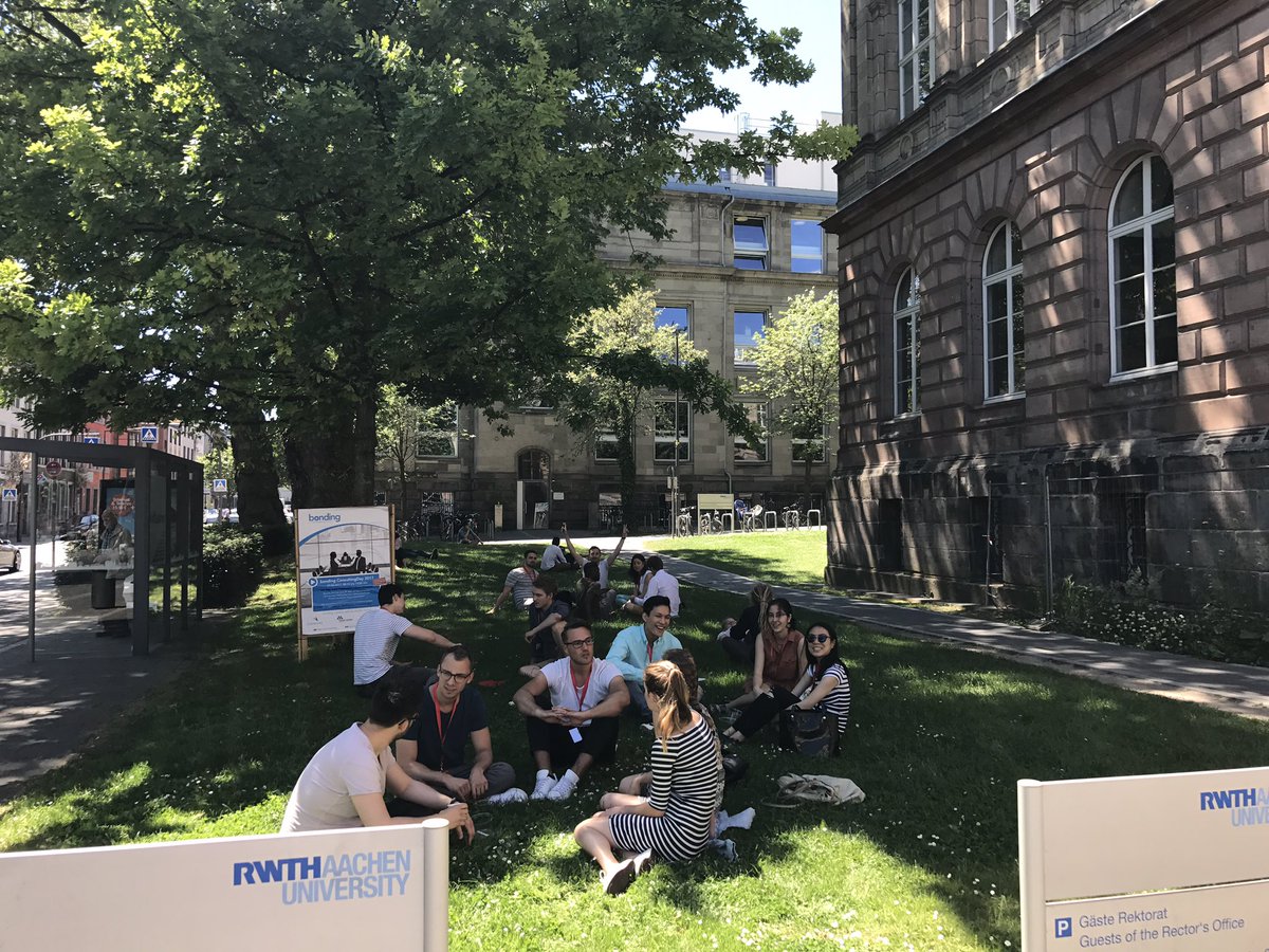 TEDxRWTHAachen's tweet photo. #sunnybreak #TEDxRWTH #TEDx #rwth #aachen @tedx @TEDNews https://t.co/9DBUgshS1U