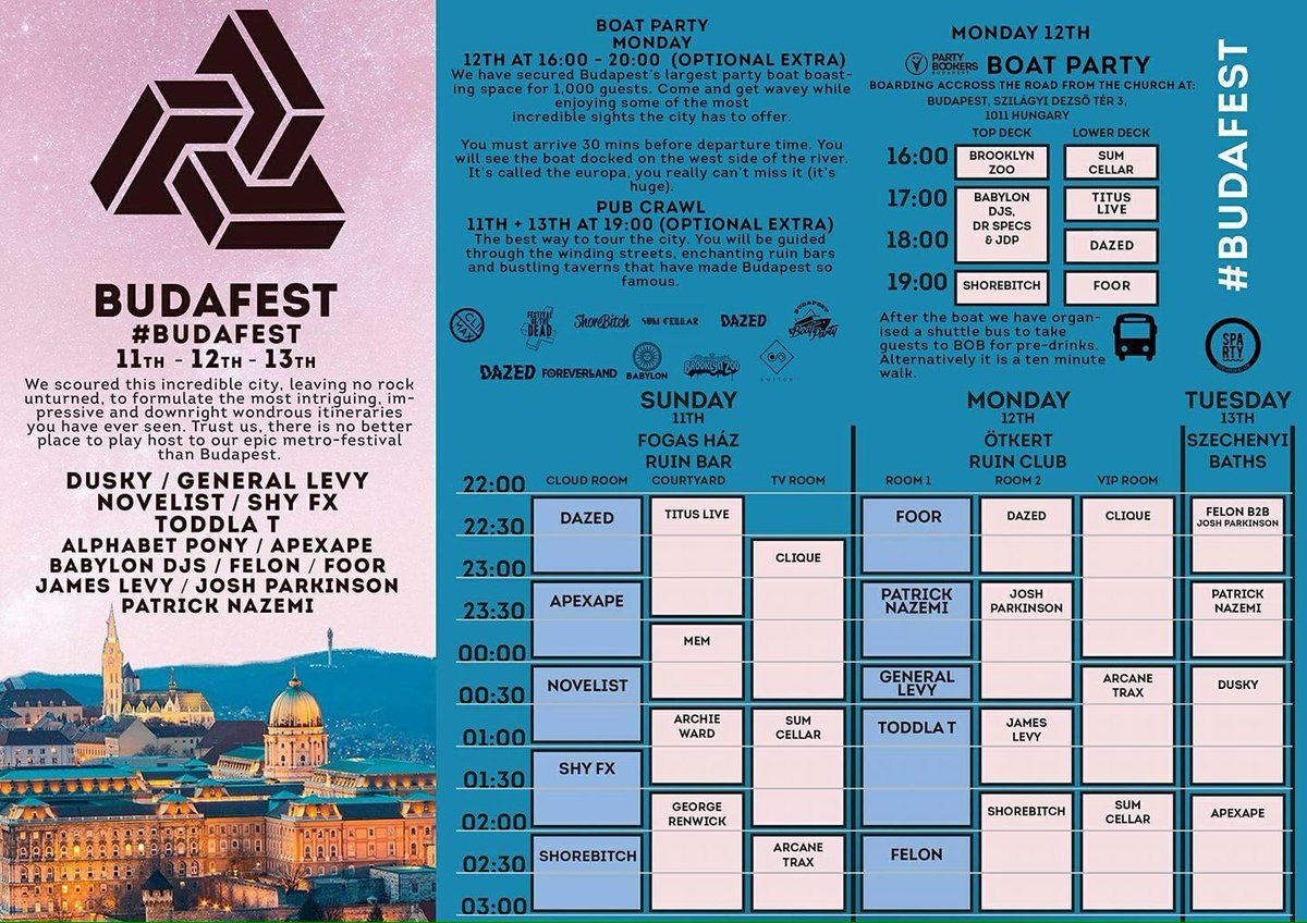 SumCellar's tweet photo. In 2 weeks we'all be at our first festival @budafest_ showin' em how we do in Brum 🎉🏆 Huge love to all those who have supported us ❤🌆✨ https://t.co/oCU4C3WdrT