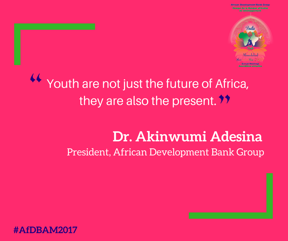 afdbam2017's tweet photo. Encouraging the entrepreneurial spirit of African youth by engaging them in #agriculture!
#AfDBAM2017 https://t.co/EqpeQxEBNe