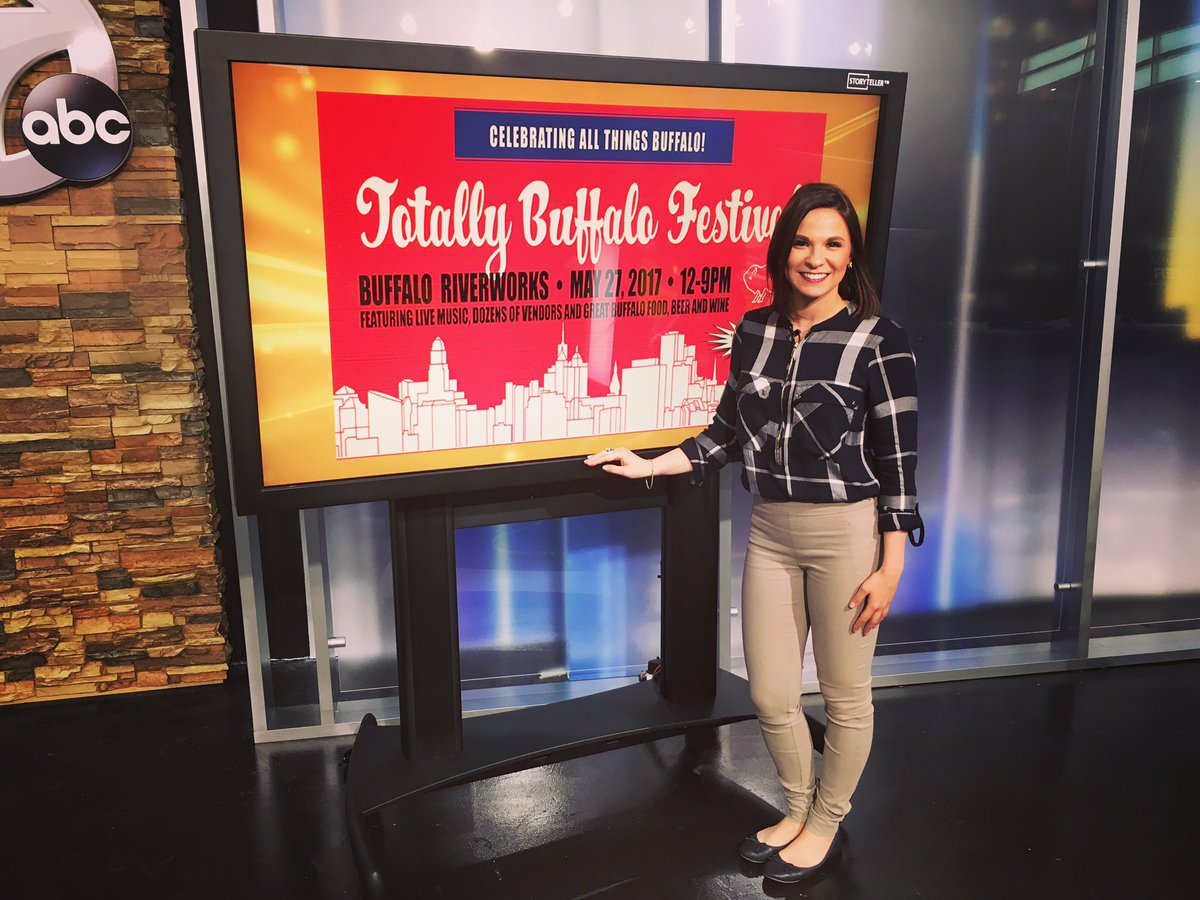 Courtney_CorbTV's tweet photo. Who's TOTALLY excited for #AMBuffaloWeekend? Details to the Totally Buffalo Festival coming up at 9 a.m. See you then! https://t.co/AvDgjVw8Id