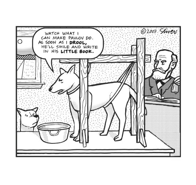 AnimalCrackerVH's tweet image. What if Pavlov&apos;s dog was the one doing the conditioning? #PhilosophicalHumor #PetHumor