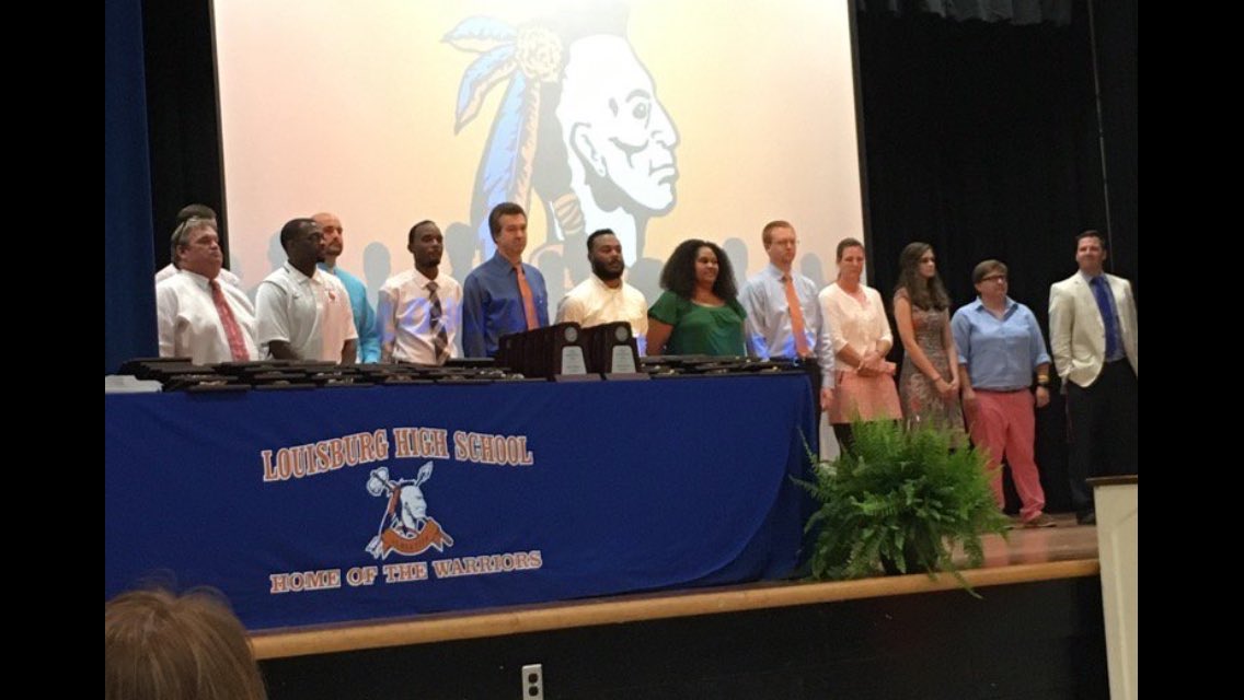 al_wheless's tweet photo. Thanks, to all LHS teachers and coaches and Congratulations, to the Class of 2017!!  #whataride #LOUISBURGPROUD #cantbelieveitwentbysofast https://t.co/iMpqfZAKJi