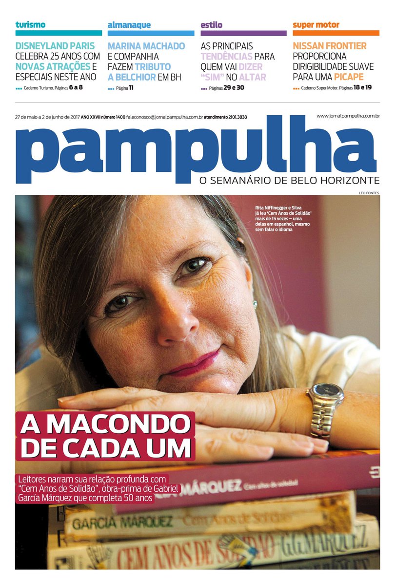 cleuberdacunha's tweet image. Notícia: Sábado é dia de #jornalpampulha. Veja a capa desta edição.