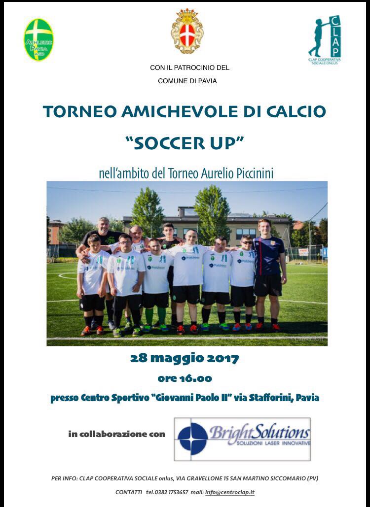 Brightlasers's tweet photo. Appuntamento domani alle 16, presso il centro sportivo "Giovanni Paolo II" in via Stafforini a #Pavia, per sostenere i ragazzi del #Clap https://t.co/jhHToMfdfi