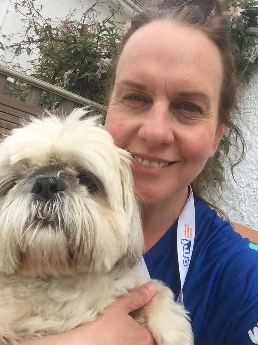 StanleyMacaroni's tweet image. I rite proud off mama she run 10k fur charity today! #EMF2017