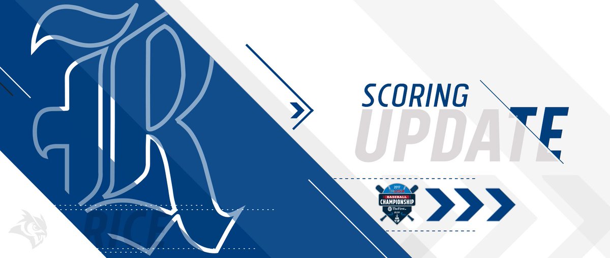 🚨 #CUSABASE Scoring Update:

<a href="/RiceBaseball/">Rice Baseball</a> uses a 6-run top of the 4th inning to storm out to a 10-0 lead. Owls plated 5 two-out runs today.