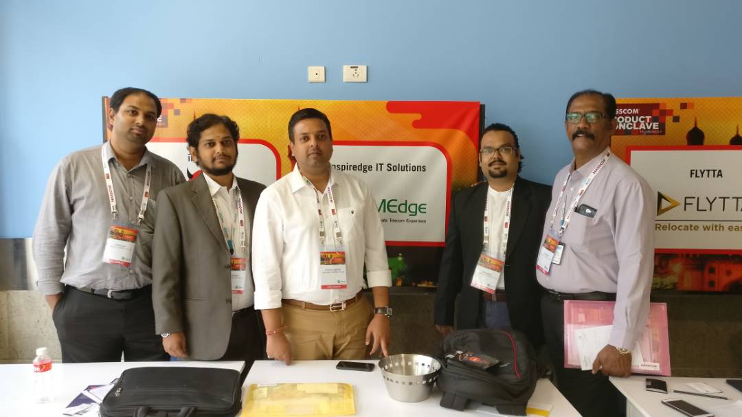 nerlanr's tweet photo. @inspiredge team did a good show at @NASSCOM_Product conclave in #Hyderabad with our #TEMEdge platform https://t.co/oeotutP1LC #npchyd https://t.co/3PLs4FSzPu