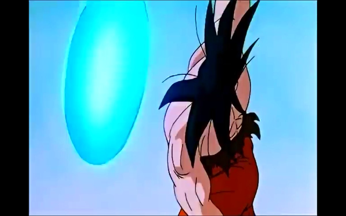 ターレスのスカウターが元気玉のパワーを測定できずに一瞬で吹っ飛ぶ