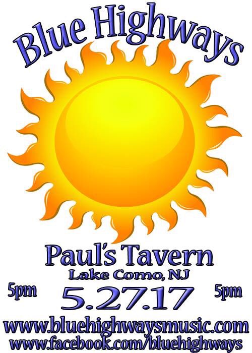 paulslakecomo's tweet photo. Blue Highways Early sets 5pm @paulslakecomo  #supportlivelocslmusic #paulspatio #belmarnj https://t.co/pASr9RV5TP