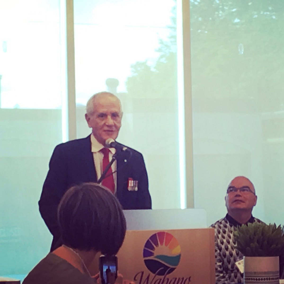 aurbanist's tweet photo. All my buildings are female. #Indigenous teach us to love each other, birds, water...our survival depends on it
#DouglasCardinal #ArchFest17 https://t.co/1TIhCdPeQY