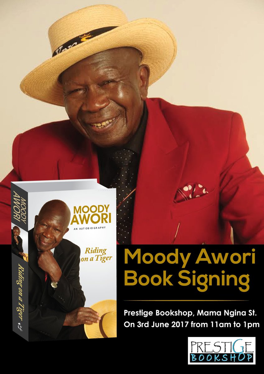 Don't miss to meet Uncle <a href="/moodyawori/">Hon. Moody Awori</a> on the 3rd June 2017 <a href="/PrestigeNBI/">PrestiGe Books</a>