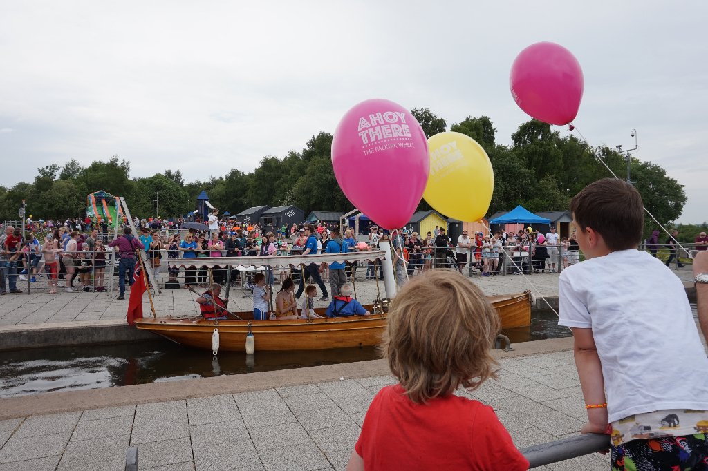 helena_huws's tweet photo. Happy Birthday @FalkirkWheel!!! #wheel15 @scottishcanals https://t.co/MCw3Mreuoo