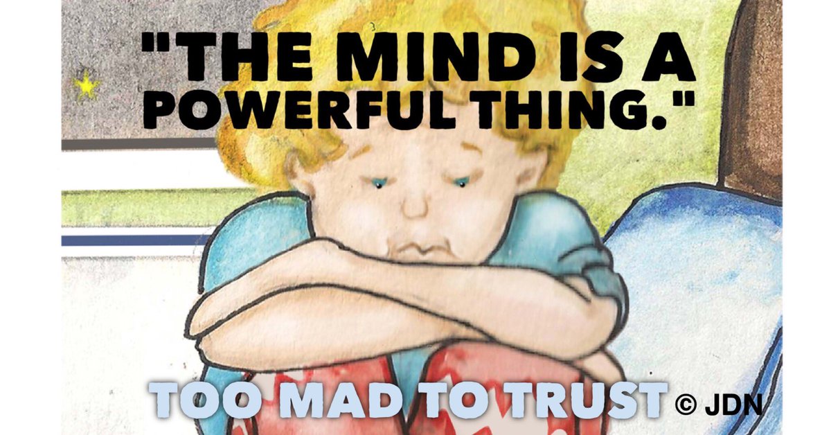 ProfJDN's tweet image. #Teach your #kids that being a good #friend sometimes means #trust triumphs #fear. #ChildrensBooks #literacy amazon.com/Too-Mad-Trust-…