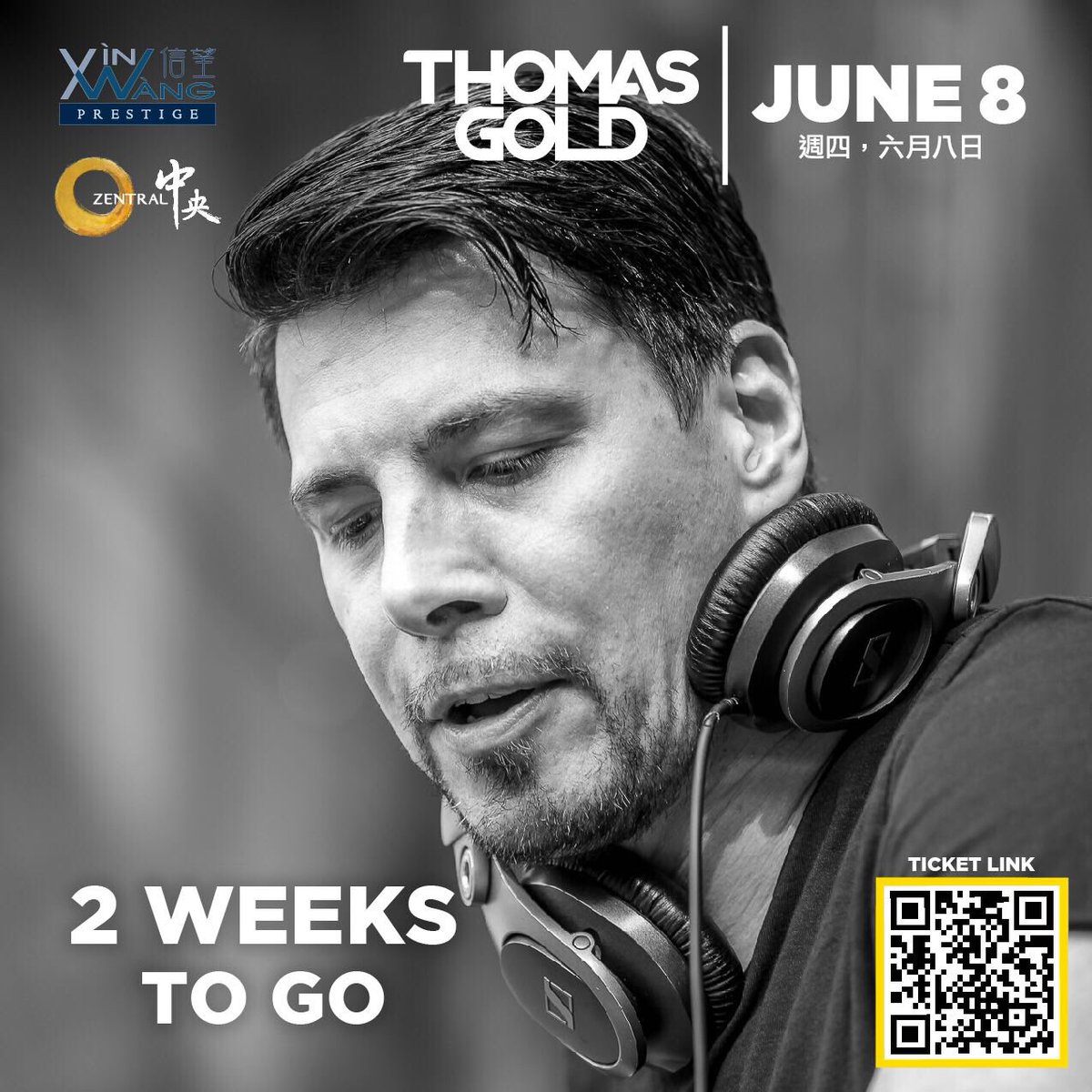 Less than 2 weeks to go, German EDM legend @ThomasGold rocks #ElectricWonderland #HongKong June 8 #LanKwaiFong #LKF