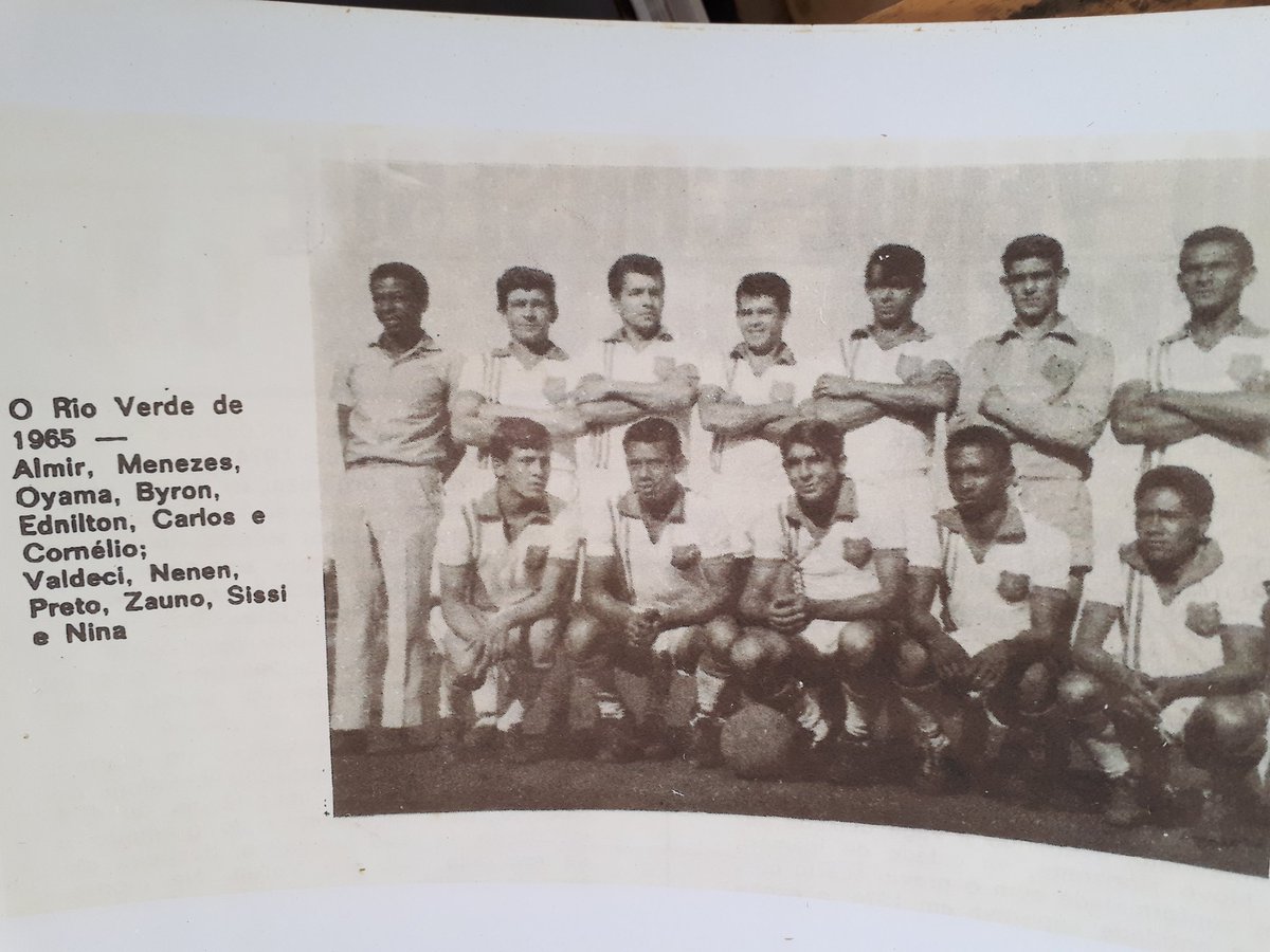 cairosantos's tweet photo. Ec Rio Verde de 1965. Só craques. https://t.co/sQXRGneJGX