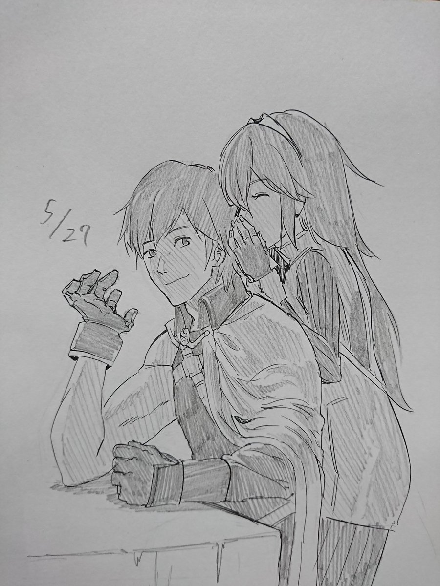 #FE版深夜の真剣お絵描き60分一本勝負 