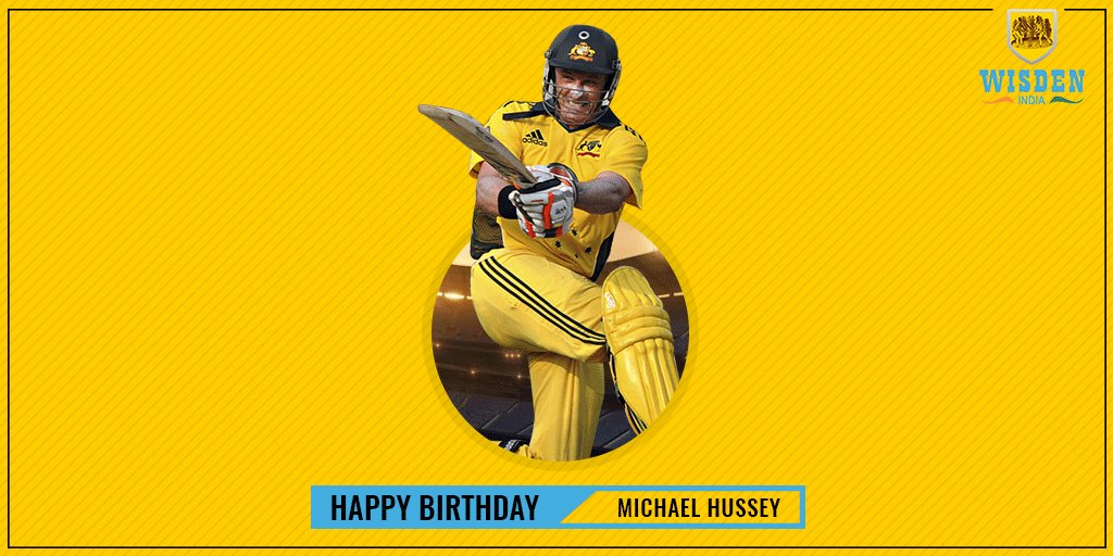 Happy Birthday Michael Hussey! caught up with Mr. Cricket last year:  