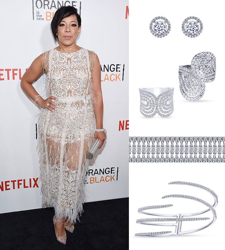 Wishing a happy birthday to the ever awesome Selenis Leyva! We\re in love with her bracelet. :-) 