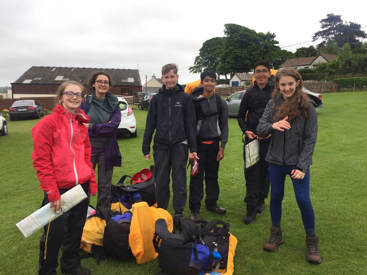 All groups back, tired but feeling accomplished! We are so proud 😊 All weathers experienced! Onto qualifying! <a href="/officialCHS/">CHS</a> #relievedstaff