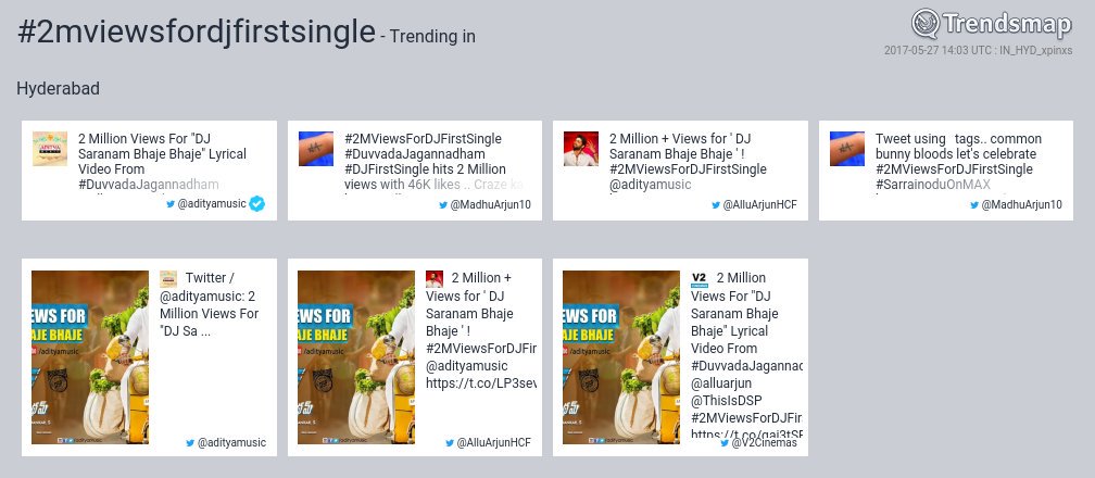 KspAAfan's tweet photo. Back 2 Back TWO Trends within 30mins Gap #bunny fans💥💥👌👌👌 #SarrainoduOnMAX #2MViewsForDJFirstSingle https://t.co/FGNFypte48