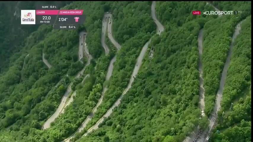 Che spettacolo il panorama della salita Valstagna-Foza #Giro100 #Veneto