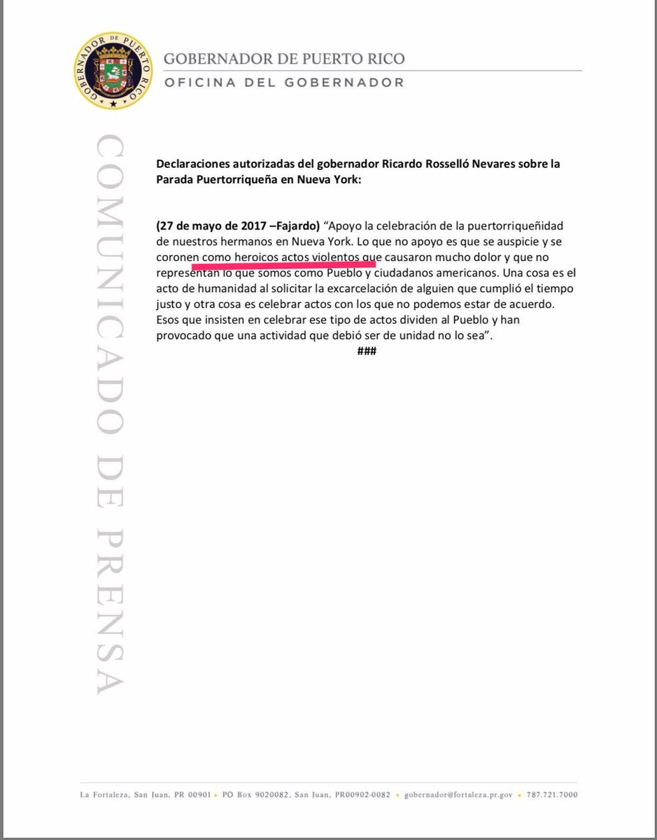 HCorderoGuzman's tweet photo. Que version de Ricardo Rossello debemos creer? En cual de los dos mensajes esta diciendo la verdad? Cambiaron los hechos en 6 meses? https://t.co/spUTeAJXVi