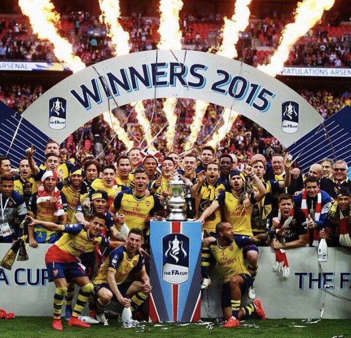 DareToWenger's tweet photo. 3 FA Cup wins in 4 seasons is extremely impressive. 

Beaten Everton, Spurs, Liverpool, United, City &amp; Chelsea during that run. https://t.co/56chLBFCZa